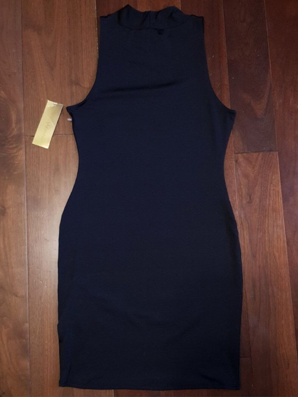 Nicki Minaj black mini dress